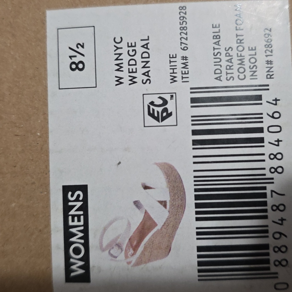 Madden White Women's Wedge Sandals - Picture 5 of 5